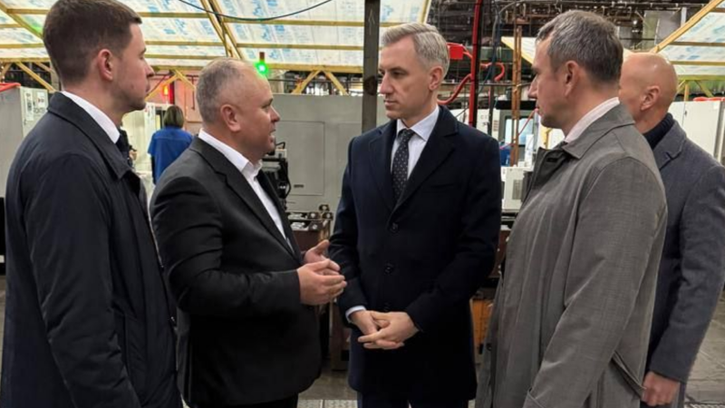 Визит Губернатора на ООО «Рославльские тормозные системы»